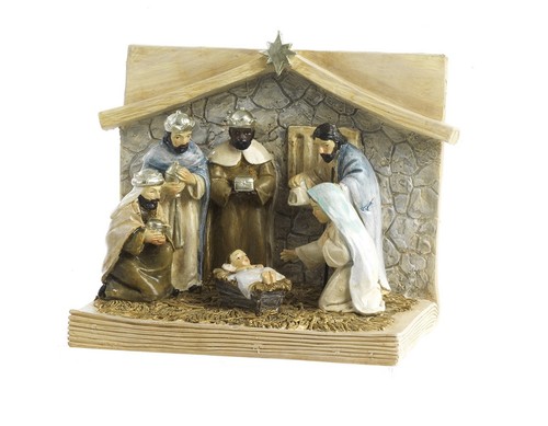 Libro con presepe - libro,