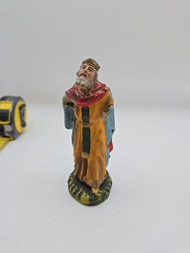 Personaggio magi presepe - re,