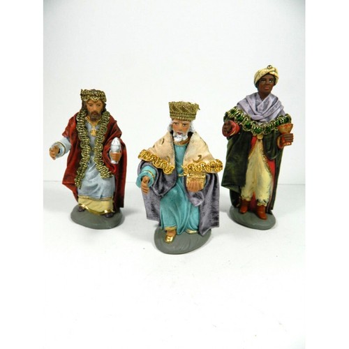 Three kings magi terracotta - three,