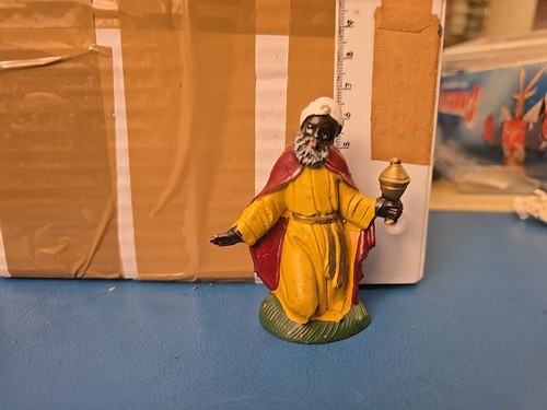Personaggio presepe magi - presepe, re