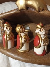 TRE RE MAGI ROSSI PRESEPE