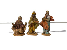 Lotto di 3 statuine presepe -
