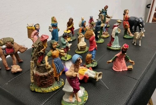 Lotto22 statuine presepe - statuine,