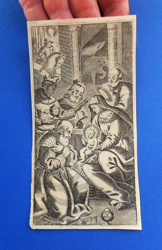 Santino engraving king magi - king,