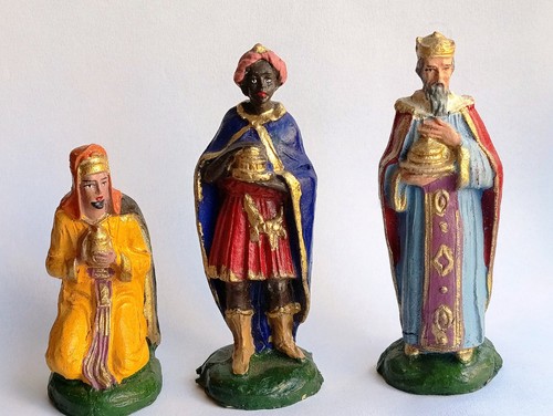Statuine antiche magi - statuine,