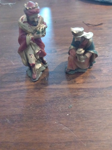Magi presepe vintage - re,