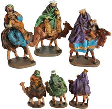X3 Re Magi Presepe 14 Cm Con I