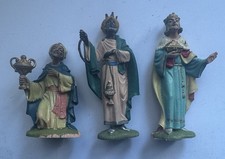 Set 3 Re Magi Presepe Vintage