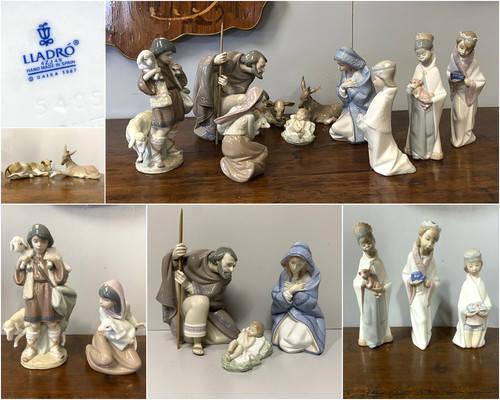 Presepe lladrò porcelain - presepe, 10
