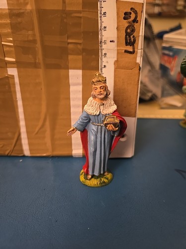 Personaggio presepe magi - re,